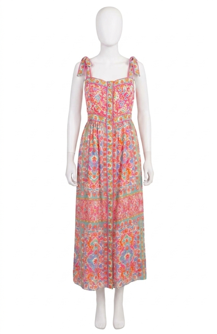 NEW GRETCHEN SCOTT fun in the sun dress in watteau turquoise